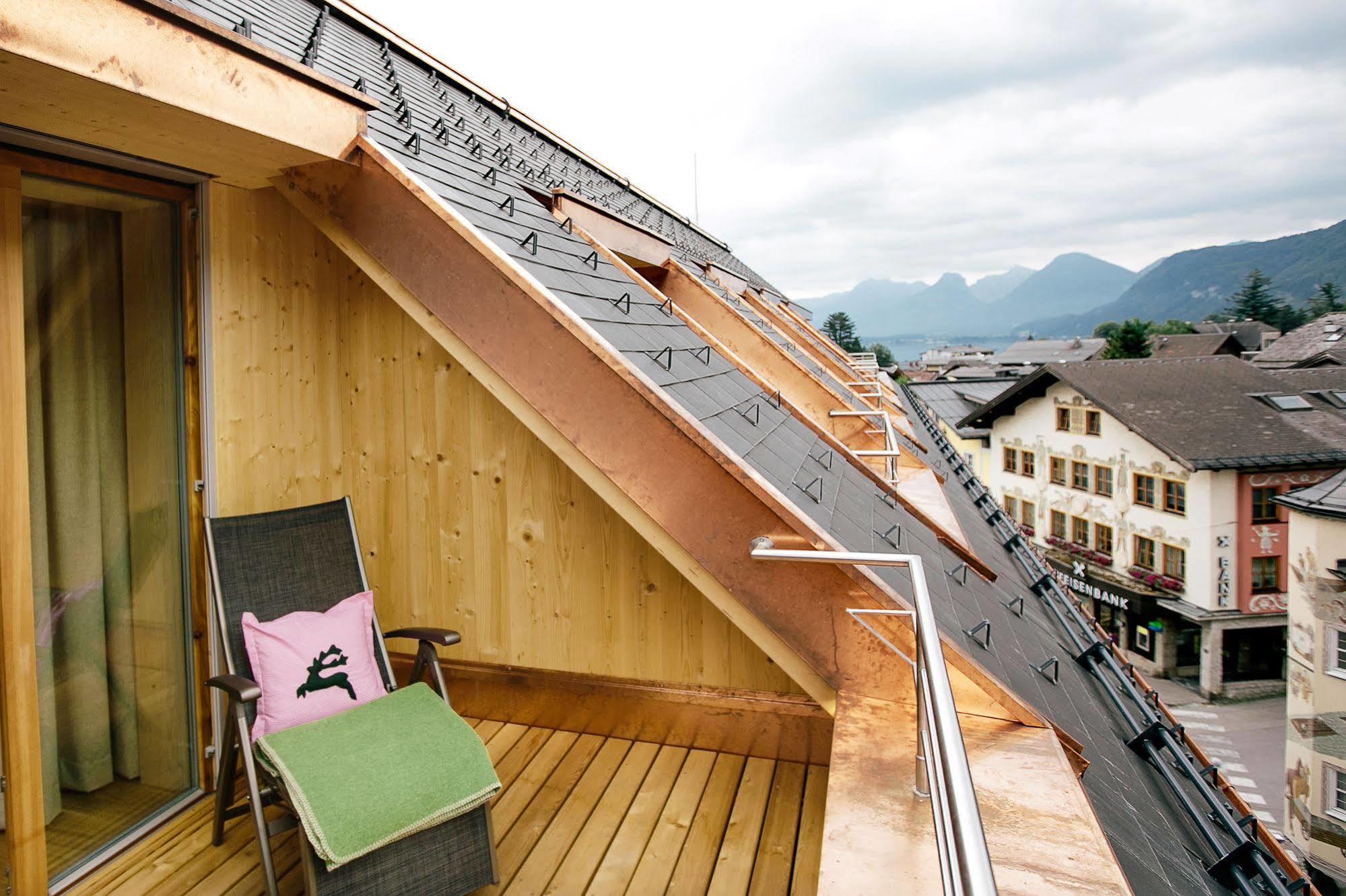 Hotel Gasthof Zur Post Sankt Gilgen Exterior foto
